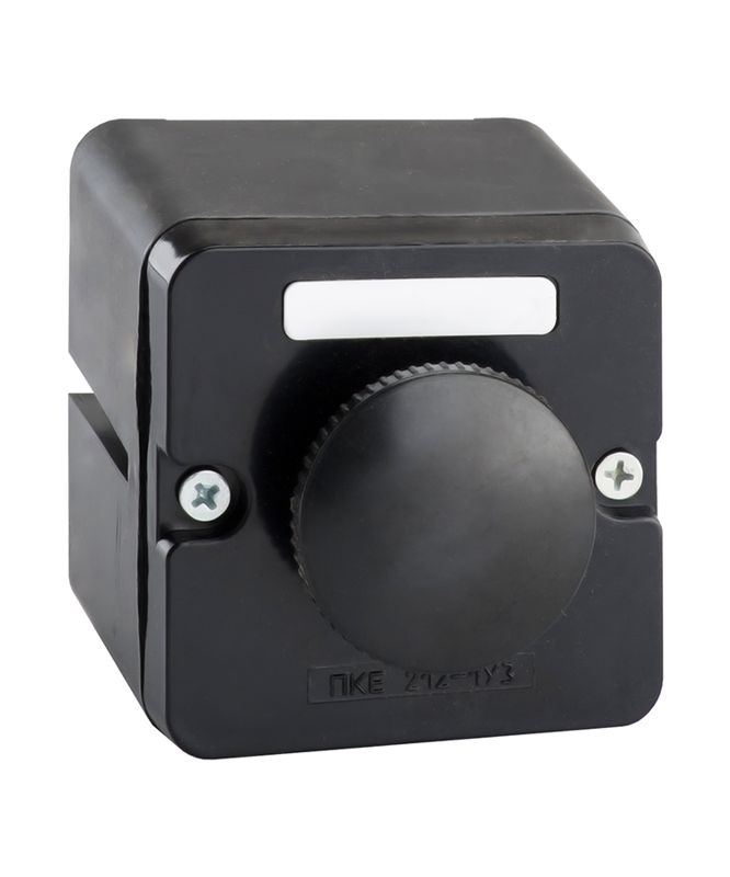 пост управления пке 212-1 у3 10а 660в 1 элемент черн. гриб с фиксацией накладной ip40 электротехник et011069 от BTSprom.by