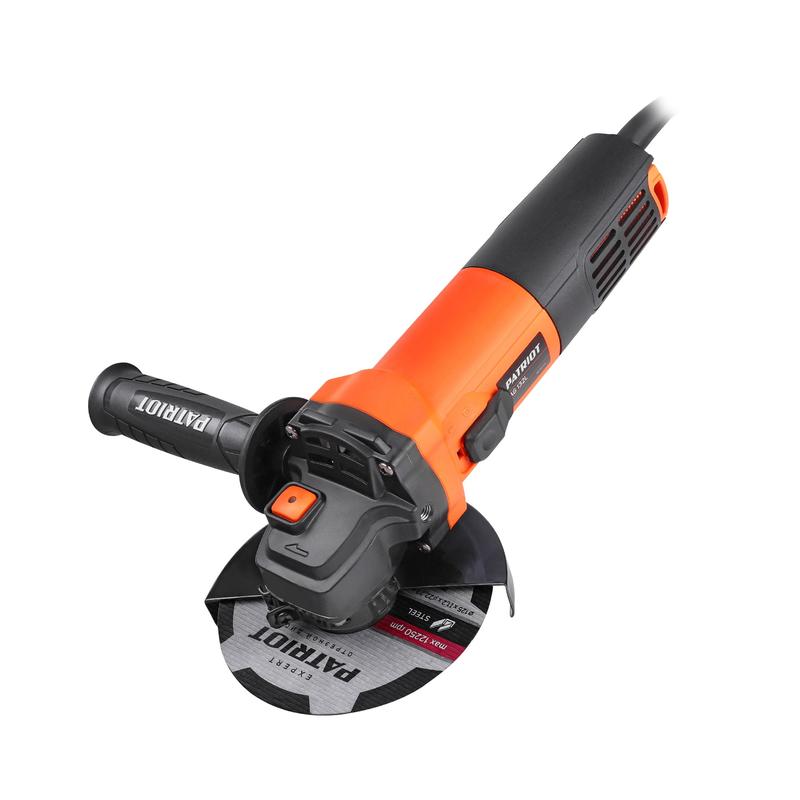 машина шлифовальная угловая ушм ag 132l patriot 110301132 от BTSprom.by