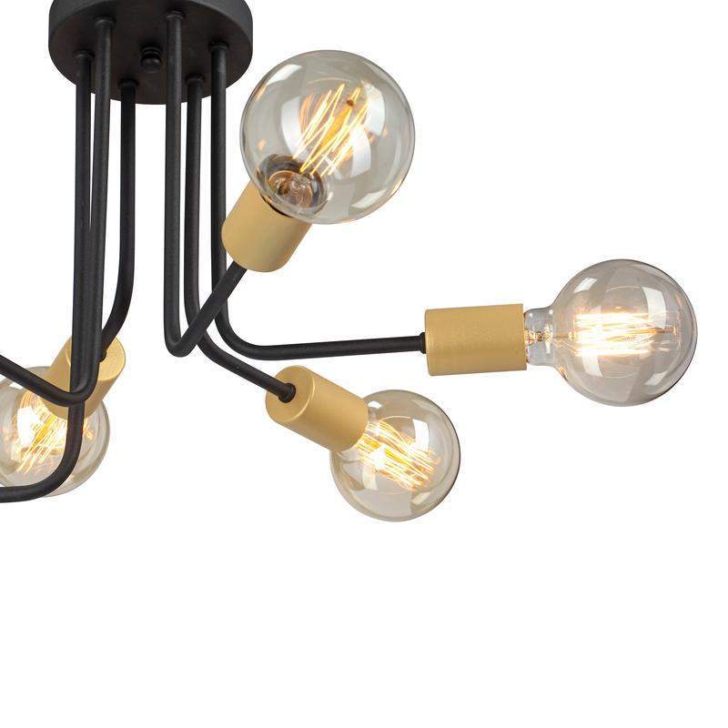  Люстра 6xE27 макс. 40Вт Vitaluce V4957-1/6PL фото в каталоге от BTSprom.by