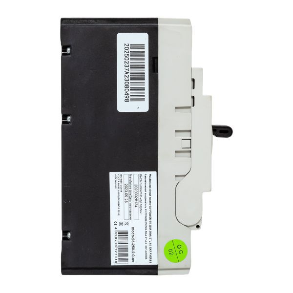  Выключатель автоматический 3п 250А 50кА AV POWER-2/3 ETU2.0 AVERES EKF mccb-23-250-2.0-av фото в каталоге от BTSprom.by