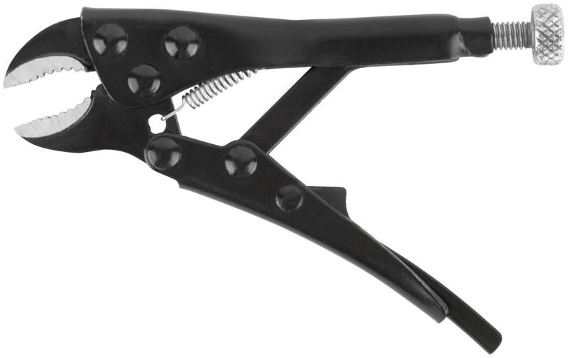  Зажим ручной с фиксатором тип WR черненый 100мм FIT 52710 фото в каталоге от BTSprom.by