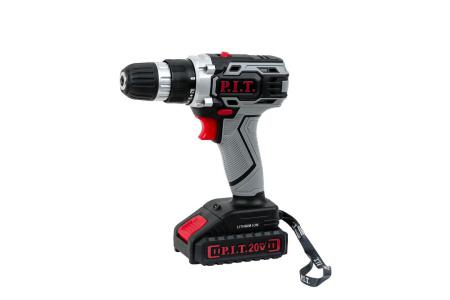 дрель аккумуляторная psr18-d3 (20в 30нм 2ск 0-350/1350 бзп 10мм 2 акб 1.5а.чзу кейс) p.i.t. psr18-d3 от BTSprom.by