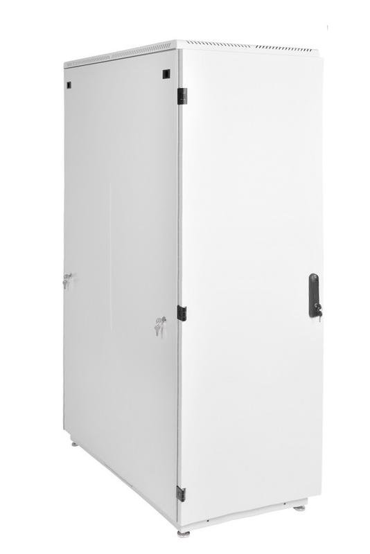 шкаф коммутационный напольный штк-м-42.6.8-3ааа 42u 600х800мм передн. двер. метал. задн. двер. стальн. лист 2 боков. панел. 550кг 655мм 103.5кг 180град. 2030мм сер. цмо 1132129 от BTSprom.by