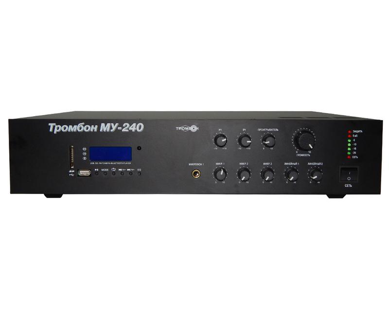 усилитель музыкальный "тромбон му-240" тромбон нф-00001354 от BTSprom.by