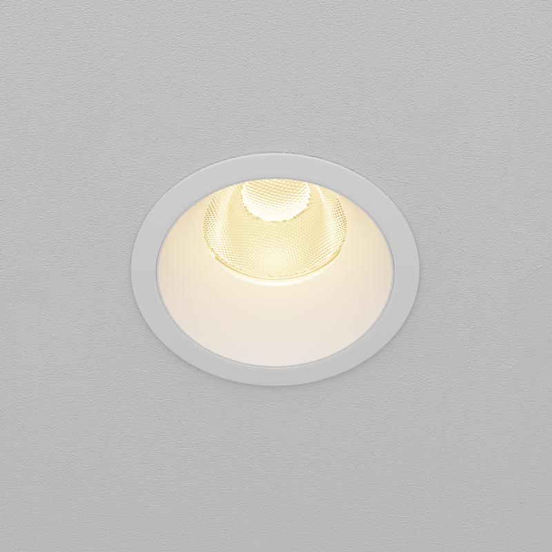  Светильник Dip 15Вт 2700К 50град. встраив. Maytoni DL117-15W-2.7K-W фото в каталоге от BTSprom.by