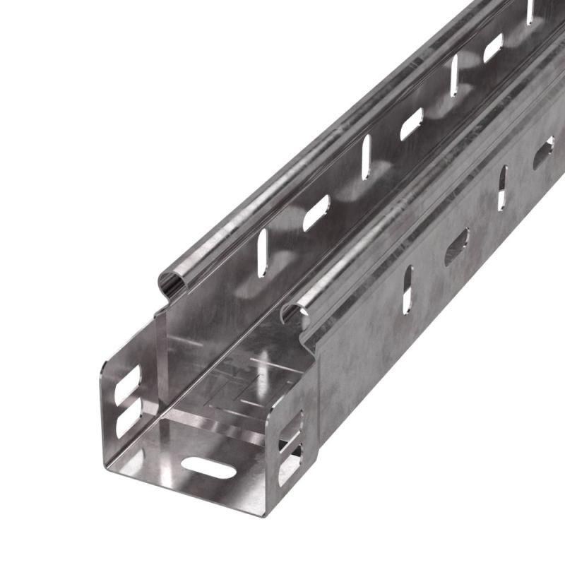 Лоток листовой перфорированный 50х50 L3000 сталь 0.7мм Стандарт Промрукав PR16.0001 от BTSprom.by