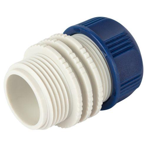  Адаптер для шланга 12мм (1/2) с наружной резьбой пластик (50/200/2400) Green Apple Б0017775 фото в каталоге от BTSprom.by