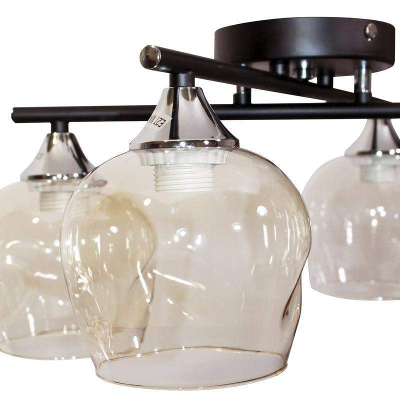  Светильник 11271В-4/4 (Плафон 8268) НПБ 01-4х60-126 Е27 ИУ черн. Элетех 1005404859 фото в каталоге от BTSprom.by