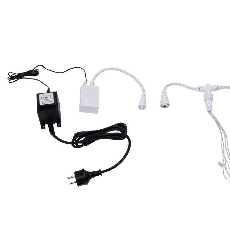 Гирлянда светодиодная "Светодиодный Дождь" 2х6м 360LED бел. 23Вт 24В IP65 эффект водопада с трансф. провод ПВХ прозр. Neon-Night 235-465 фото в каталоге от BTSprom.by  Гирлянда светодиодная "Светодиодный Дождь" 2х6м 360LED бел. 23Вт 24В IP65 эффект водопада с трансф. провод ПВХ прозр. Neon-Night 235-465 фото в каталоге от BTSprom.by