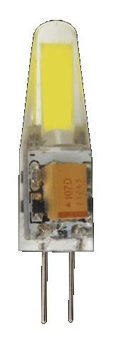 лампа светодиодная pled-g4 cob 2.5вт капсульная 3000к тепл. бел. g4 200лм 12в jazzway 2855749 от BTSprom.by
