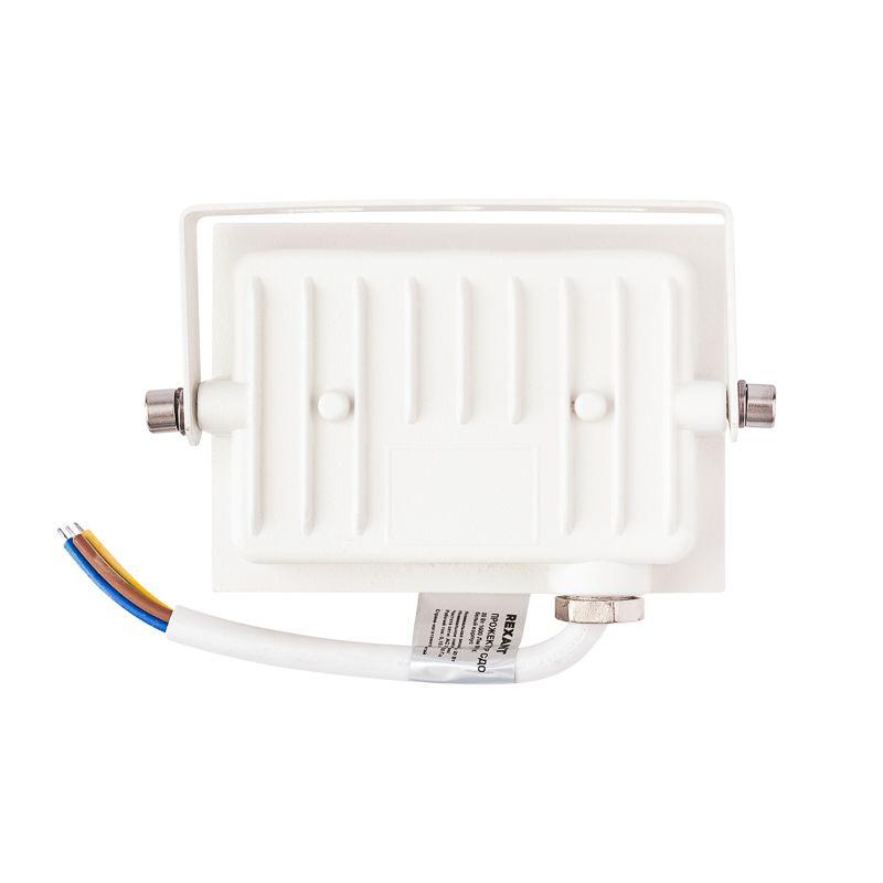  Прожектор СДО 20Вт 1600лм 5000К бел. корпус Rexant 605-024 фото в каталоге от BTSprom.by