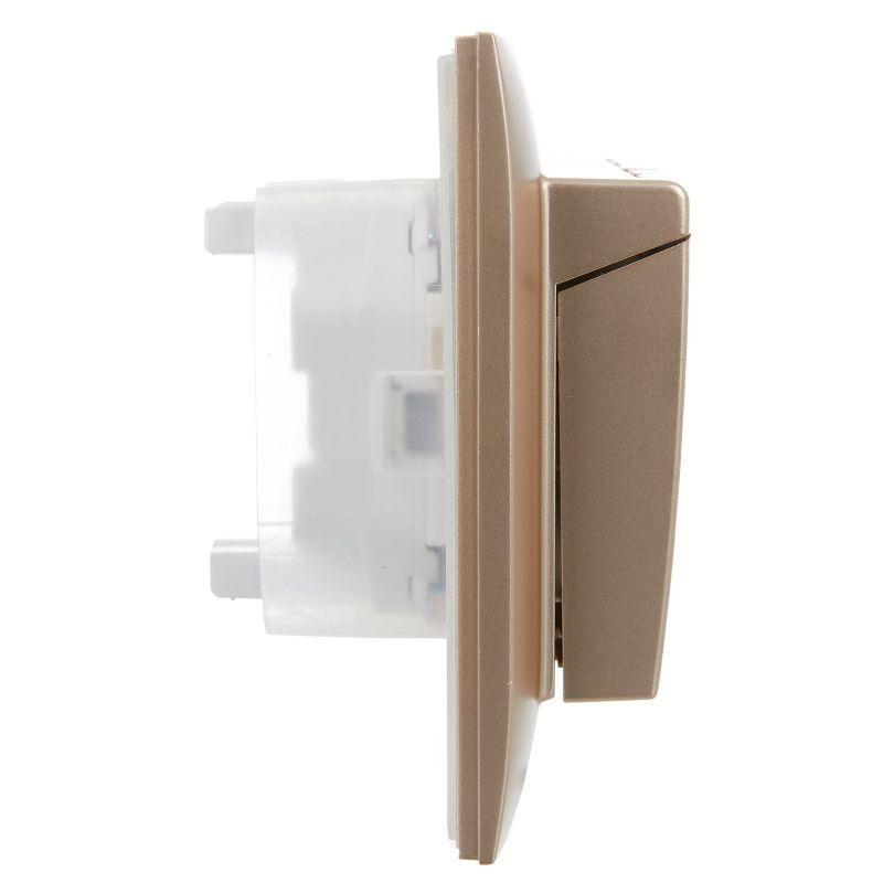  Розетка 2-м SKANDY 16А IP44 с крышкой в сборе SK-R12Sa песочн. IEK SK-R26-16-44-K98-F фото в каталоге от BTSprom.by