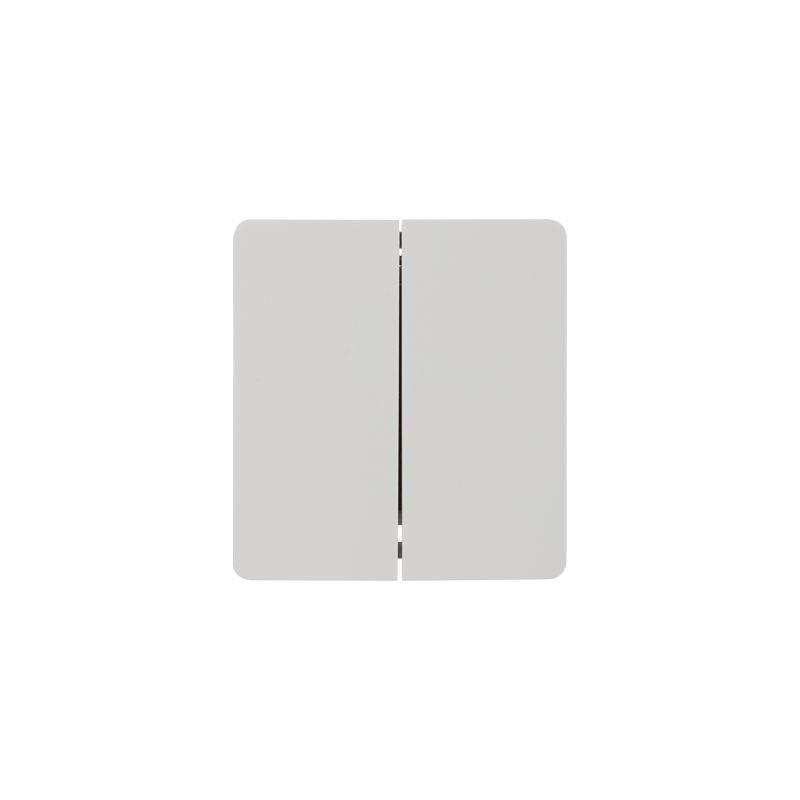выключатель 2-кл. сп round miele 10а перламутр kranz kr-78-0706-1 от BTSprom.by