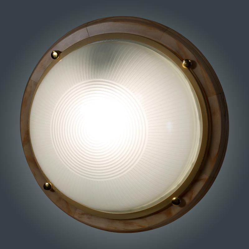  Светильник НПП 03-100-009 "Самарканд" 1101 E27 IP65 кругл. большой матов./корпус дерево сосна (инд. упак.) Элетех 1005500964 фото в каталоге от BTSprom.by