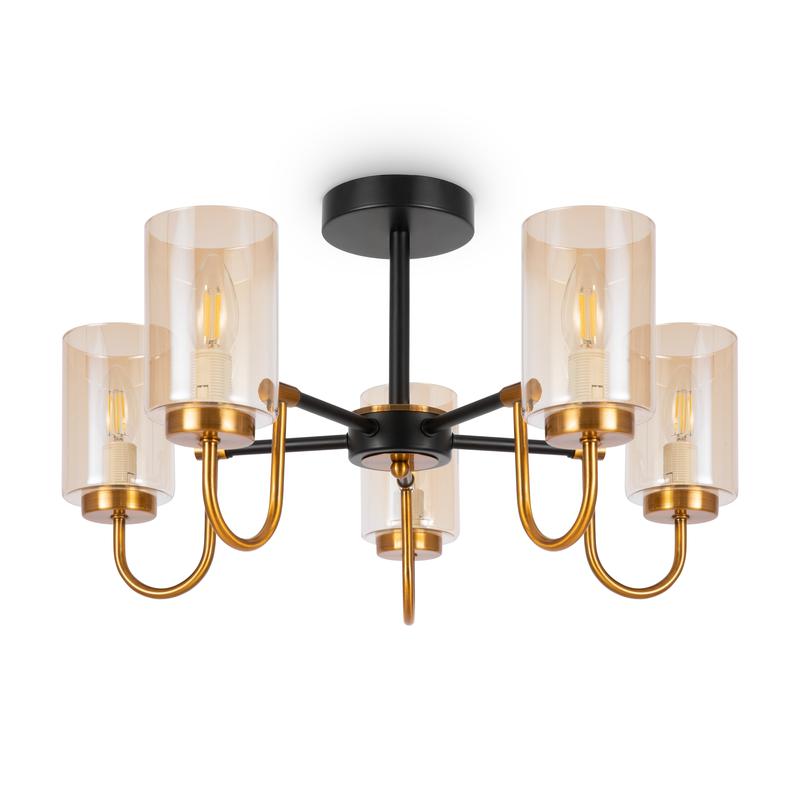  Светильник Jewel 40Вт E14х5 IP20 потолочн. Freya FR5321CL-05BZ фото в каталоге от BTSprom.by