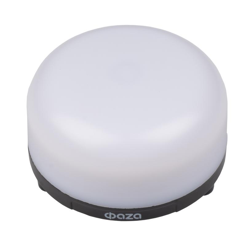 фонарь аккумуляторный кемпинговый accuf5-l5w/l36/g80 с гирляндой (10м 80led rgb+тепл. бел.) 18650 li-ion 1200мач ip44 фаzа 5044531 от BTSprom.by