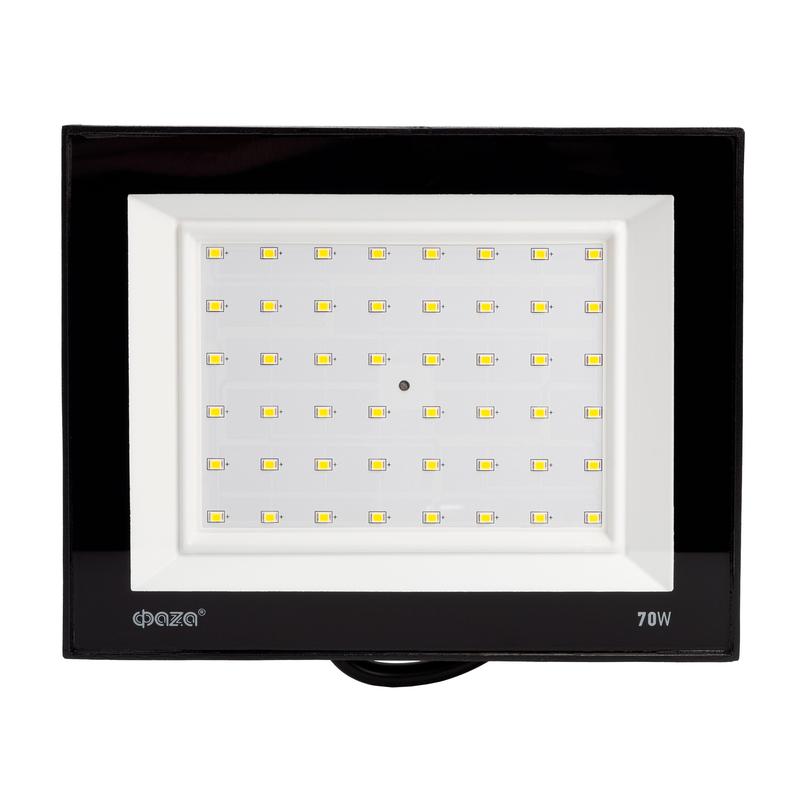  Прожектор светодиодный СДО-20 70Вт 6500К IP65 230В BL ДО прозр. закален. стекло ФАZА 5047327 фото в каталоге от BTSprom.by