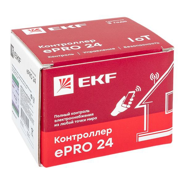  Контроллер удаленного управления 6вх./4вых. Wi-Fi GSM 230 В ePRO24 Omni EKF ePRO24-6-4-WG-OMNI фото в каталоге от BTSprom.by