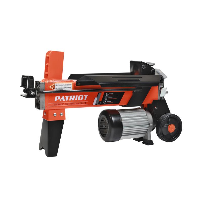 дровокол электрический ce 3715 patriot 766300001 от BTSprom.by