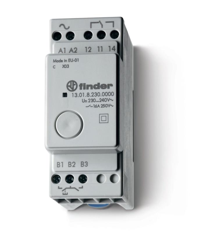 реле модульное электронное шаговое/моностабильное 1no 16а 24в ac/dc 35мм ip20 спец. версия для ж/д-транспорта finder 130100240000t от BTSprom.by