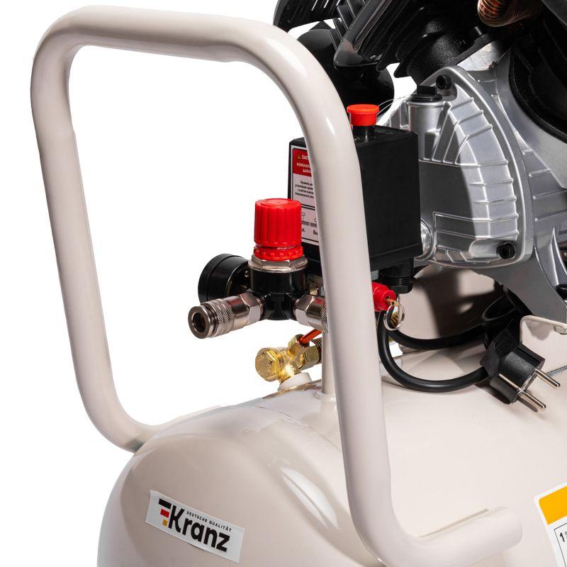  Компрессор воздушный KR-2200/50 2200Вт 400л/мин 50л Kranz KR-16-1153 фото в каталоге от BTSprom.by