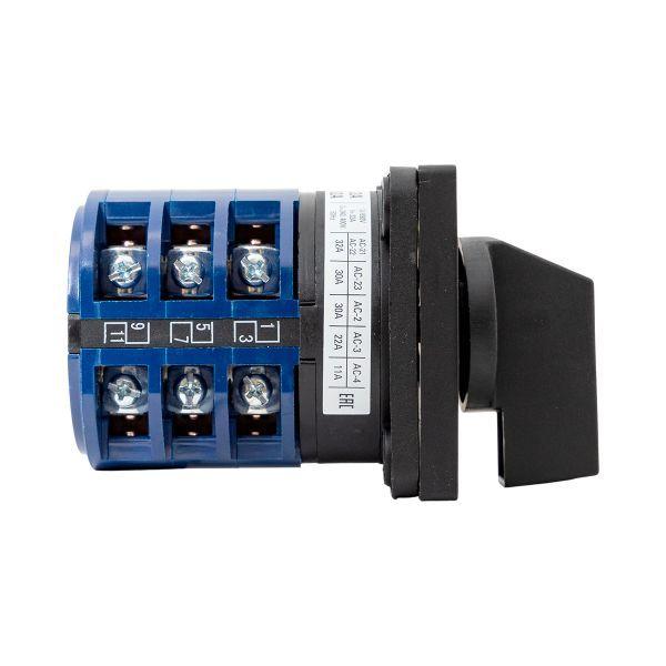  Переключатель кулачковый ПК-1-43 3П 32А "1-0-2" EKF pk-1-43-32 фото в каталоге от BTSprom.by