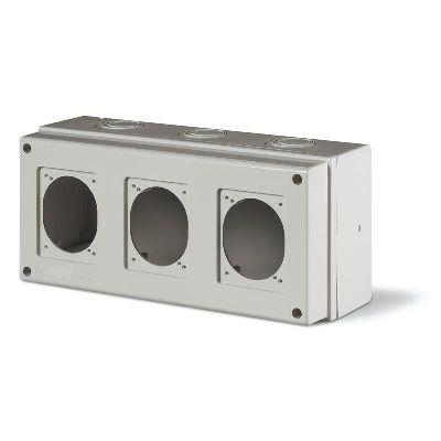 корпус на 3 поста с основанием 70х87мм. тип m150 dkc dis6721300 от BTSprom.by