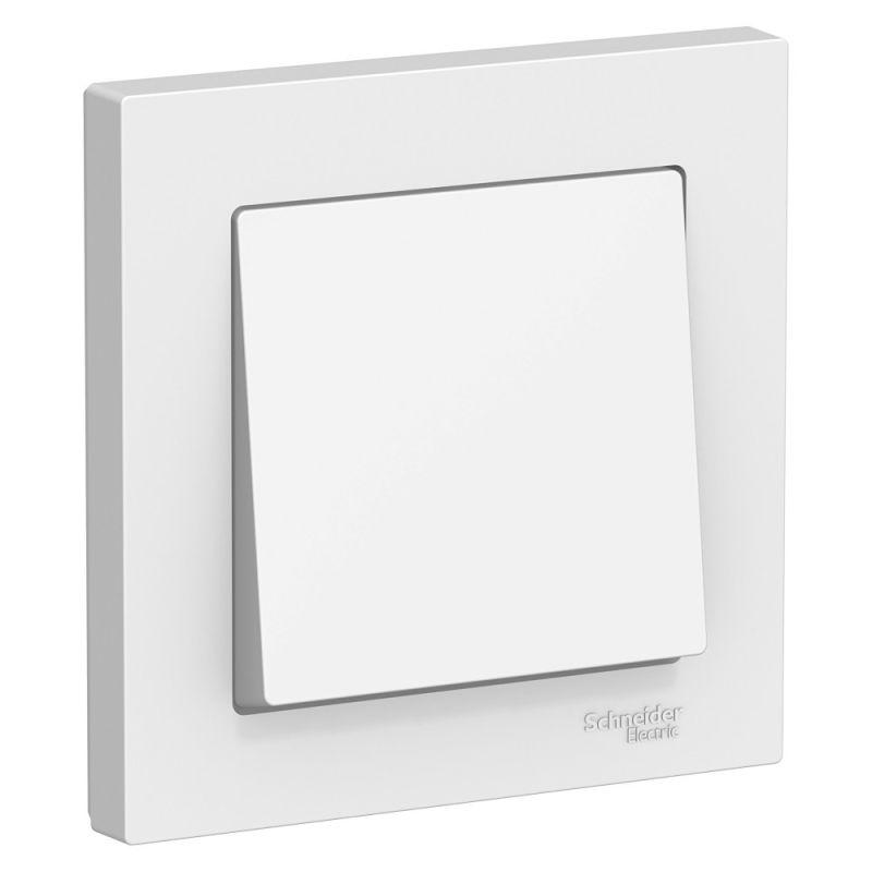 выключатель 1-кл. сп atlasdesign 10а ip20 (сх. 1) 10ax в сборе бел. se atn000112 от BTSprom.by