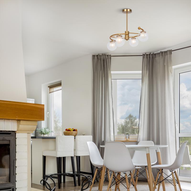  Светильник Lumos 40Вт G9х4 IP20 подвесной Freya FR5262PL-04BS фото в каталоге от BTSprom.by