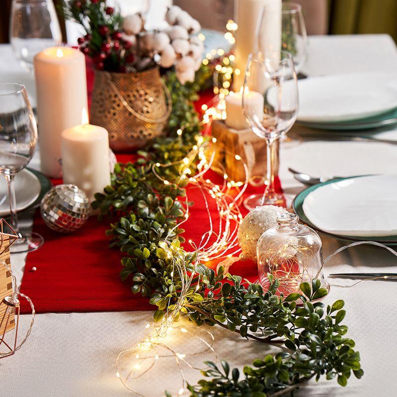  Гирлянда "Роса" 100м 1000LED тепл. бел. с трансформатором Neon-Night 303-236 фото в каталоге от BTSprom.by