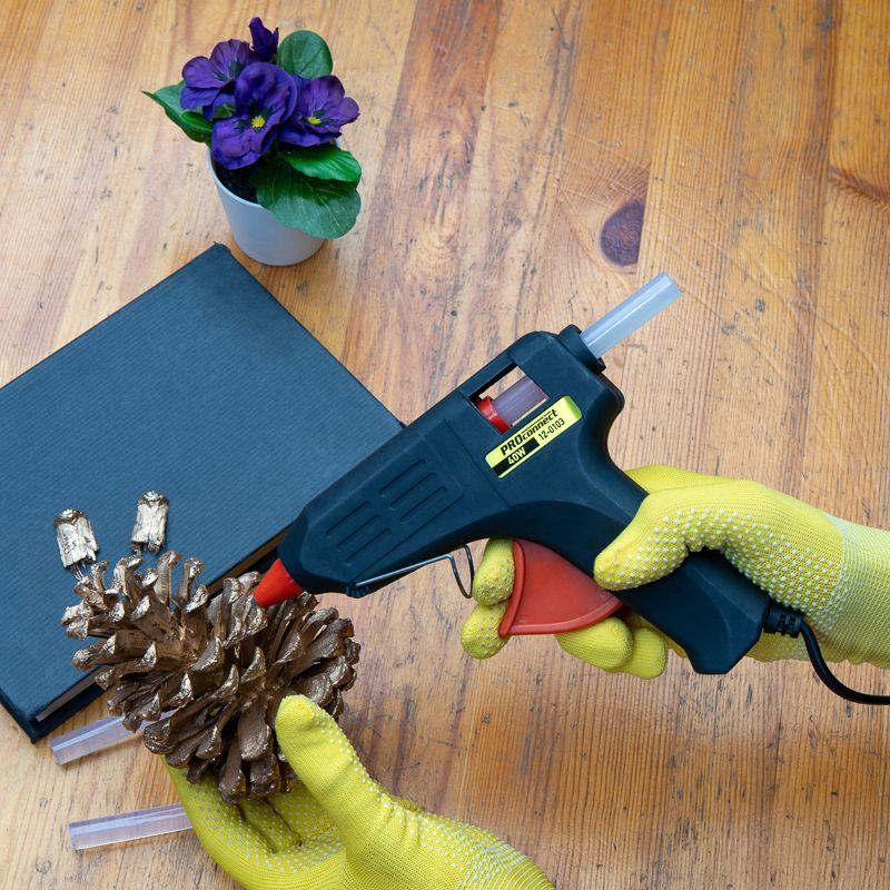  Пистолет клеевой 40Вт большой (блист.) PROCONNECT 12-0103 фото в каталоге от BTSprom.by