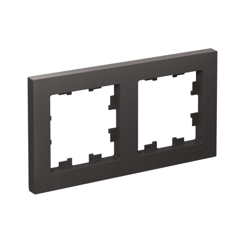 рамка 2-м atlasdesign универс. базальт se atn001402 от BTSprom.by