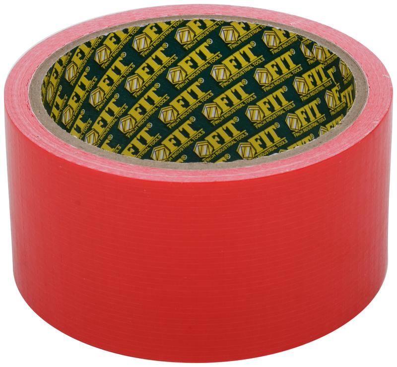 лента клейкая универсальная армированная "ductape" 48ммх10м красн. fit 11772 от BTSprom.by