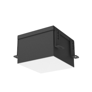 светильник светодиодный dl-grill для потолка грильято 150х150 18вт 3000к 140х140х100 ip54 встраив. ral9005 черн. муар диммер dali varton v1-r0-90809-10d01-5401830 от BTSprom.by