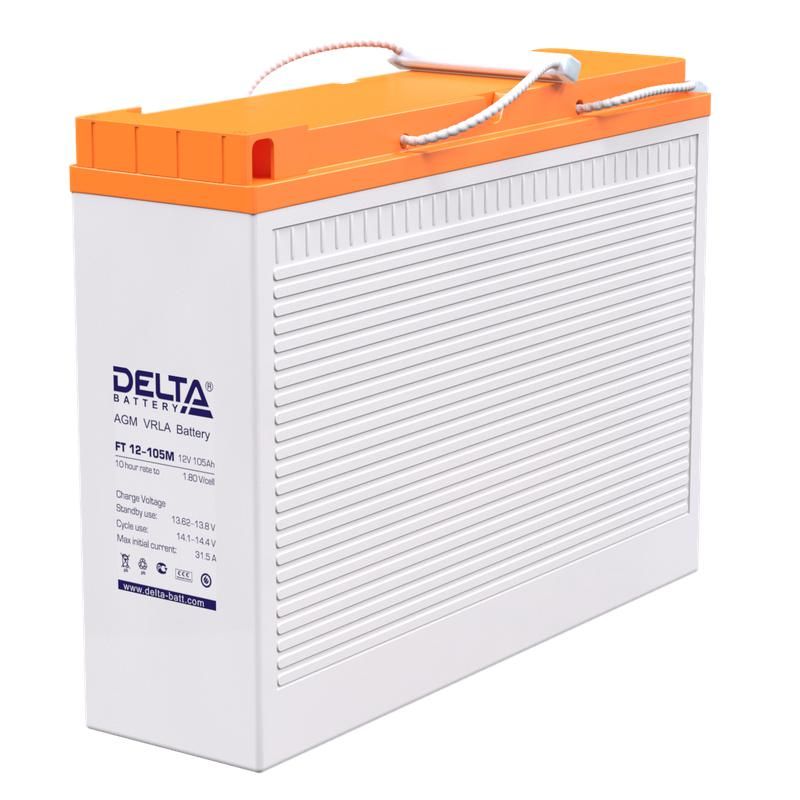 аккумулятор ups 12в 105а.ч ft 12-105 m delta 4614010550001 от BTSprom.by