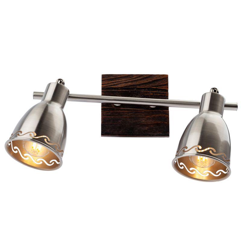 светильник настенно-потолочный спот acerno 7014-702 2хe14 40вт поворотный rivoli б0044763 от BTSprom.by