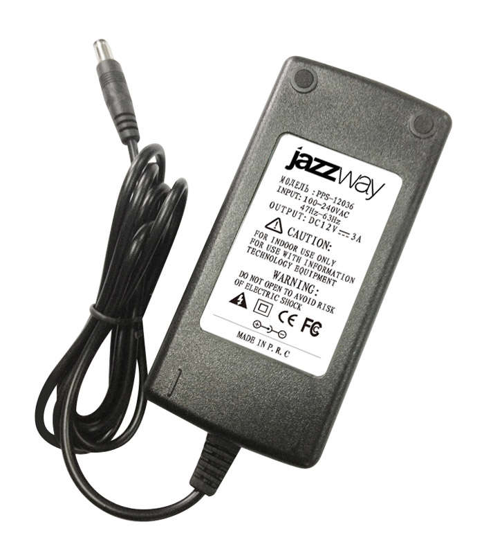 адаптер 36вт (12в 3а) jazzway 1005960 от BTSprom.by