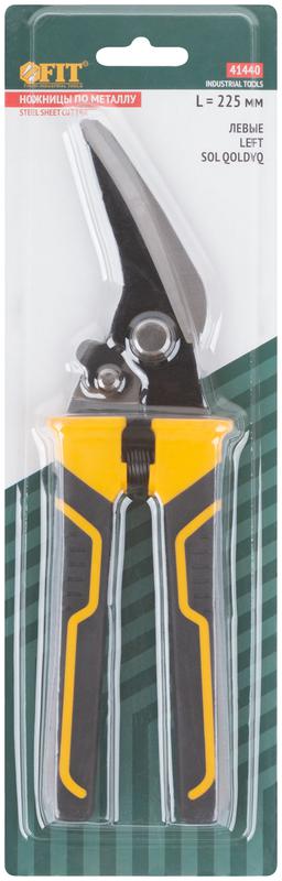  Ножницы по металлу усиленная пружина левые 225мм FIT 41440 фото в каталоге от BTSprom.by