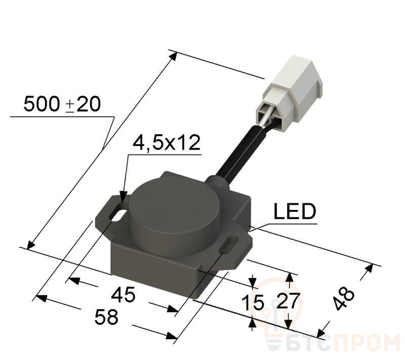 Выключатель бесконтактный PS2A-44-12B11-K (ВБ2A.44.xx.12.1.1.К) МЕГА-К A8010-T91127060 фото в каталоге от BTSprom.by  Выключатель бесконтактный PS2A-44-12B11-K (ВБ2A.44.xx.12.1.1.К) МЕГА-К A8010-T91127060 фото в каталоге от BTSprom.by