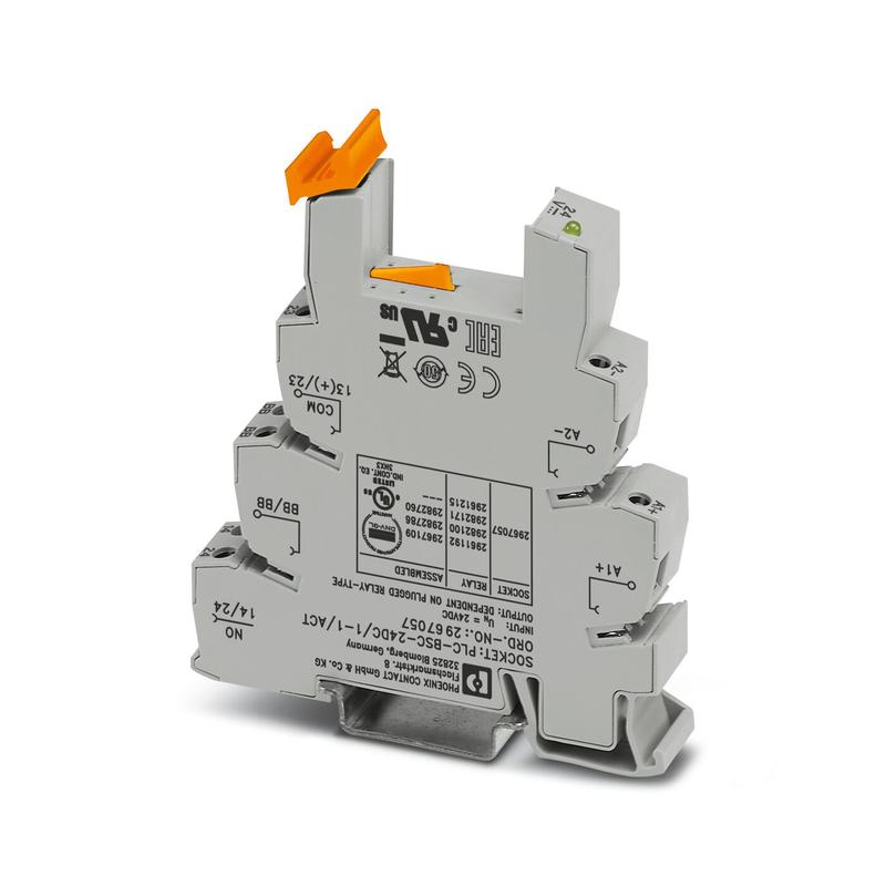 модуль базовый plc-bsc- 24dc/1-1/act phoenix contact 2967057 от BTSprom.by