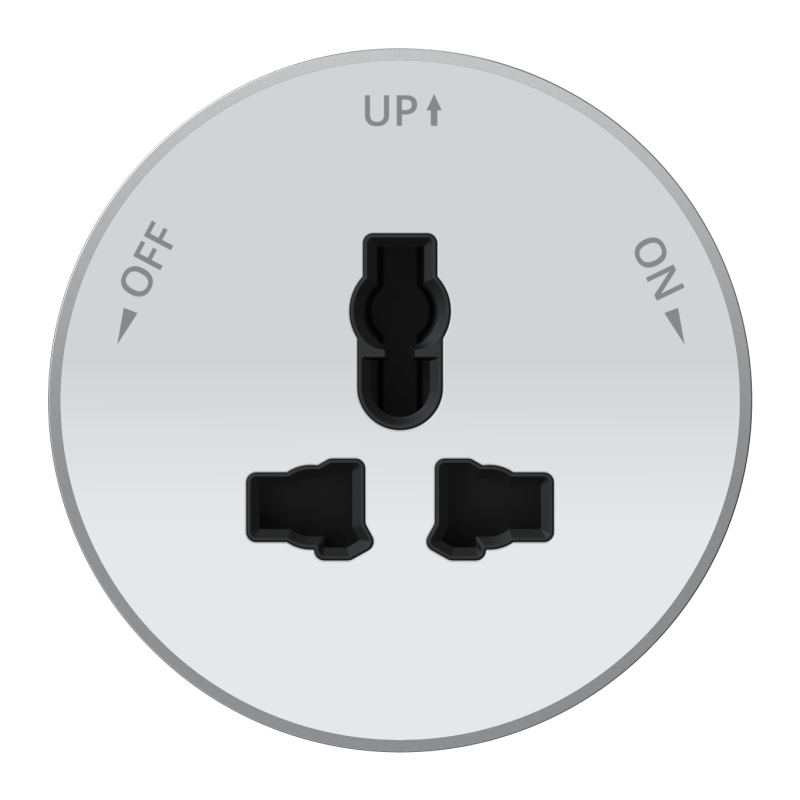 розетка multitrack 13а 250в универс. круглая бел. se mtk13002w от BTSprom.by