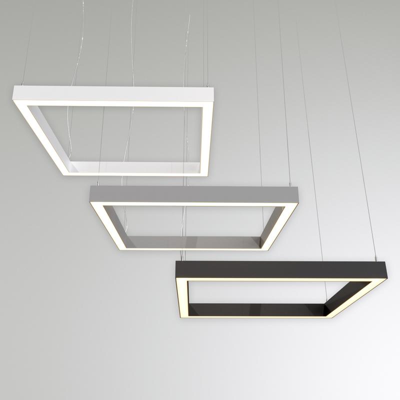 светильник светодиодный rve-pls5070-box-1491-p 157вт 4000к 1491х1491х70мм сег. 1491мм 50х70мм квадрат подвесной ral9006 муар сер. rvelektro rve00018656 от BTSprom.by