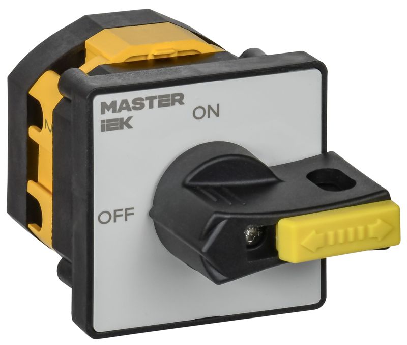 переключатель кулачковый 10а (сх. 90) стандартная рукоятка iek mi-cs10-010-090 от BTSprom.by