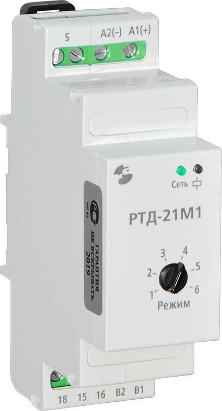 реле ртд-21м1 0.05...0.2а 24...220в 50гц/пост реле и автоматика a8223-80108301 от BTSprom.by