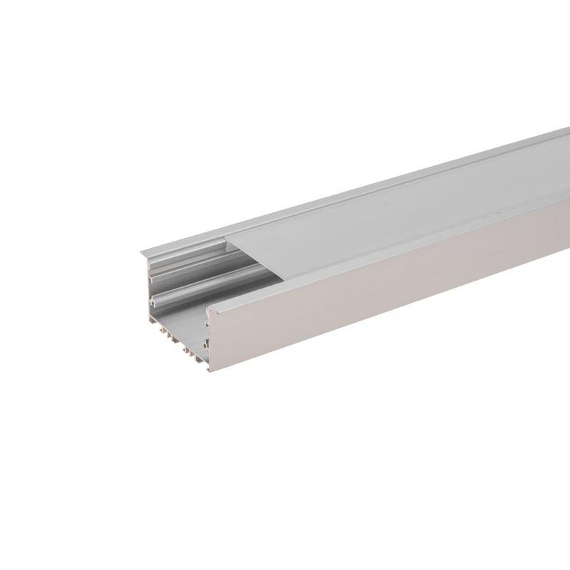  Комплект врезного алюм. профиля с рассеив. 62х32мм 2м Rexant 146-404 фото в каталоге от BTSprom.by