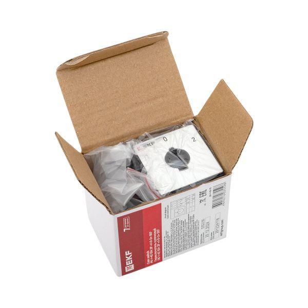  Переключатель кулачковый ПК-1-42 2П 10А "1-0-2" EKF pk-1-42-10 фото в каталоге от BTSprom.by