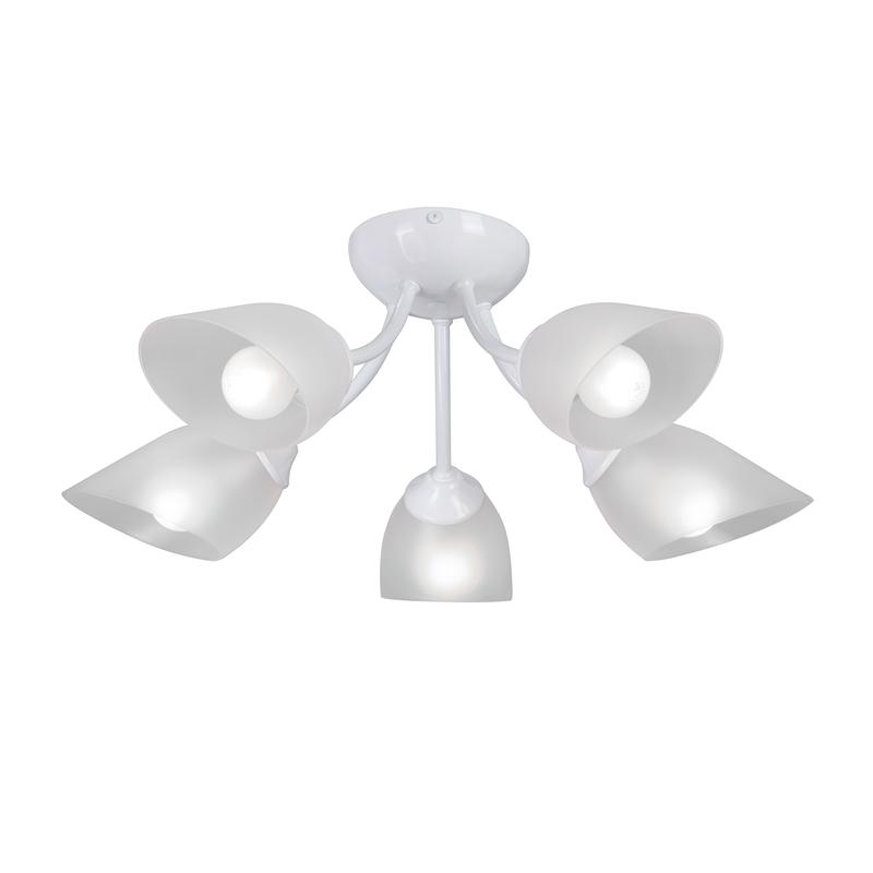 люстра v3405-0/5pl 5xe14 макс. 40вт плафон пп vitaluce v3405-0/5pl от BTSprom.by