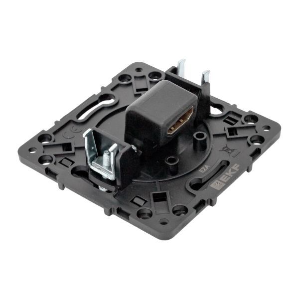  Розетка Стокгольм HDMI механизм черн. EKF EZA00-327-10 фото в каталоге от BTSprom.by