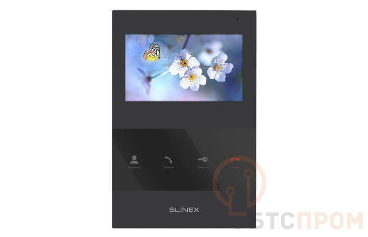  Видеодомофон SQ-04 черн. Slinex 00086982 фото в каталоге от BTSprom.by