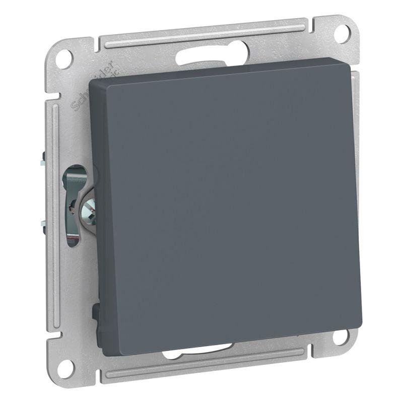 переключатель проходной 1-кл. сп atlasdesign 10а ip20 (сх. 6) 10ax механизм грифель se atn000761 от BTSprom.by